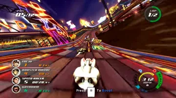 Speed Racer - The Videogame screen shot game playing